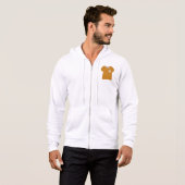 Mosterd Gele Minimalistische Top (Voorkant volledig)