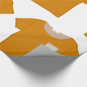 Mosterd Gele Minimalistische Top Cadeaupapier