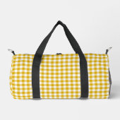 Mosterd Gele Plaid Gingham Retro Kleur Plunjezak (Voorkant)