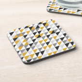 Mosterd, grijs, zwart Onderzetter (Linkerzijde)