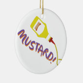 Mosterd! Keramisch Ornament (Rechts)