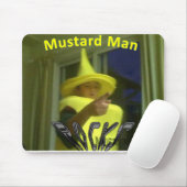 mosterd man mouspad muismat (Met muis)