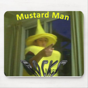 mosterd man mouspad muismat