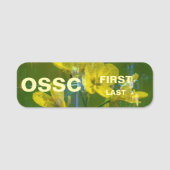 Mosterd OSSC Nametag Naamplaatje (Voorkant)