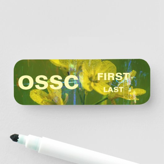 Mosterd OSSC Nametag Naamplaatje (In situ)