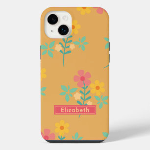 Mosterd Retro Daisy Boeket