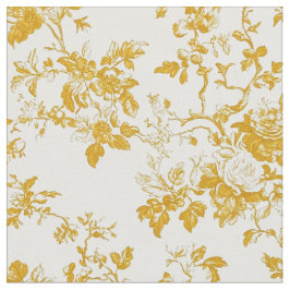 Mosterd Roos Toile Stof