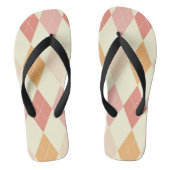 Mosterd & Roze Argyle Teenslippers (Voetbed)