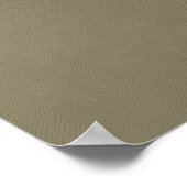 Mosterd Salie Cirkel Abstracte Poster (Hoek)