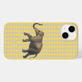 Mosterd Spice Moods Stippen met olifant Case-Mate iPhone Case (Achterkant (horizontaal))