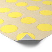 Mosterd Spice Moods Stippen met olifant Poster (Hoek)