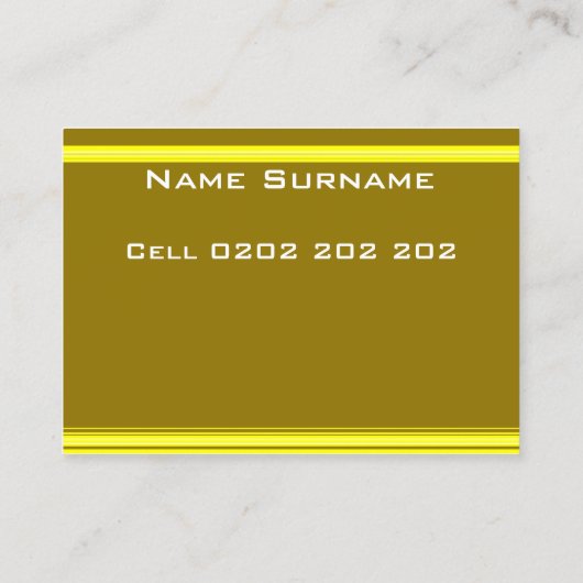 mosterd-Visitekaartje Visitekaartje (Achterkant)