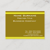 mosterd-Visitekaartje Visitekaartje (Voorkant)