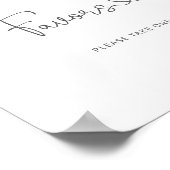 mosterdblauwe eucalyptusgunsten poster (Hoek)