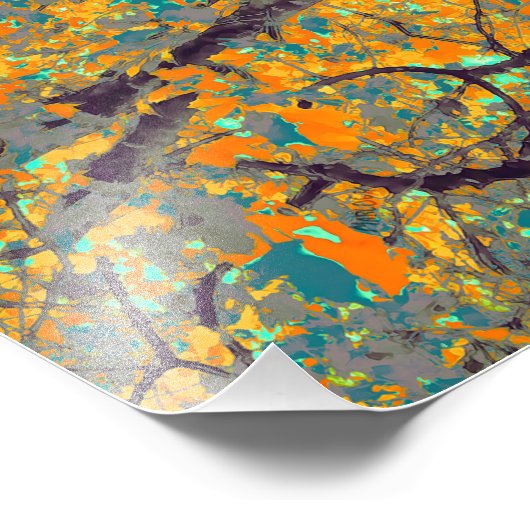 Mosterdboom 14 foto afdruk (Hoek)