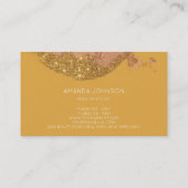 Mosterdborstel Glam Stylist Make Up Artiest VIP Visitekaartje (Achterkant)