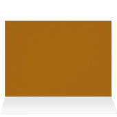 Mosterdbruine herfstbruiloft | gereserveerd script (Binnen Horizontaal (Boven))