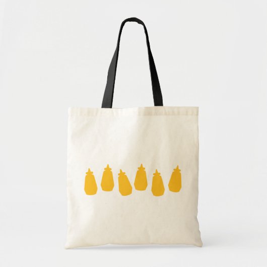 Mosterdflessen Tote Bag (Voorkant)