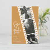 Mosterdfotocabine Sla de uitnodiging voor de datum (Staand voorkant)