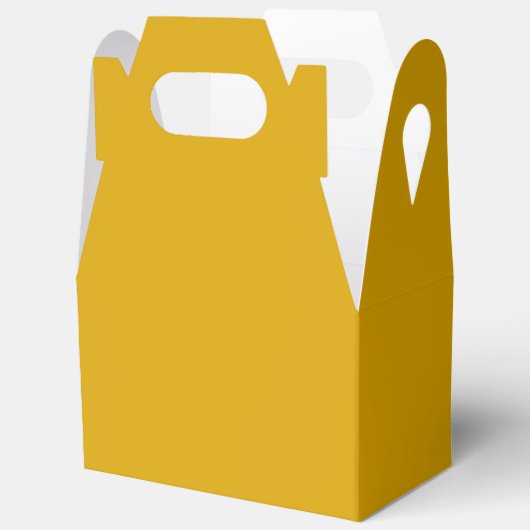 Mosterdgeel Bedankdoosjes (Open)