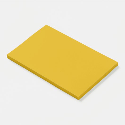 Mosterdgeel Effen Kleur Post-it® Notes (Schuin)
