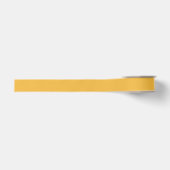 Mosterdgeel Warme Tint Grosgrain Lint (Voorkant)