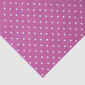 Mosterdgeel witte stippen patroon Tissue P Tissuepapier (Detail)