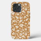 Mosterdgele Boho Bloem Case-Mate iPhone Case (Achterkant)