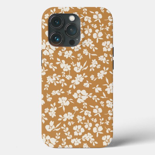 Mosterdgele Boho Bloem Case-Mate iPhone Case (Achterkant)