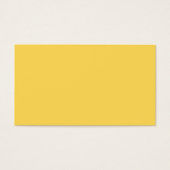 Mosterdgele, donkergele kleur, vaste achtergrond visitekaartje (Voorkant)