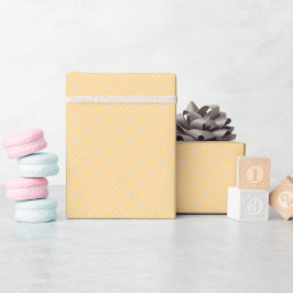 Mosterdgele strepen, elegant & klassiek cadeaupapier