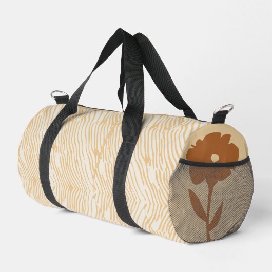 mosterdgestripte bekleding plunjezak (Rechterhoek)