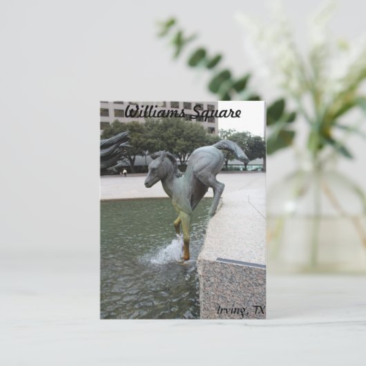 Mosterdheden van Las Colinas # 7 Briefkaart (Staand voorkant)