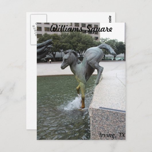 Mosterdheden van Las Colinas # 7 Briefkaart (Voorkant / Achterkant)