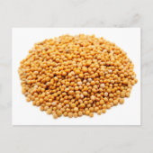 mosterdzaad briefkaart (Voorkant)