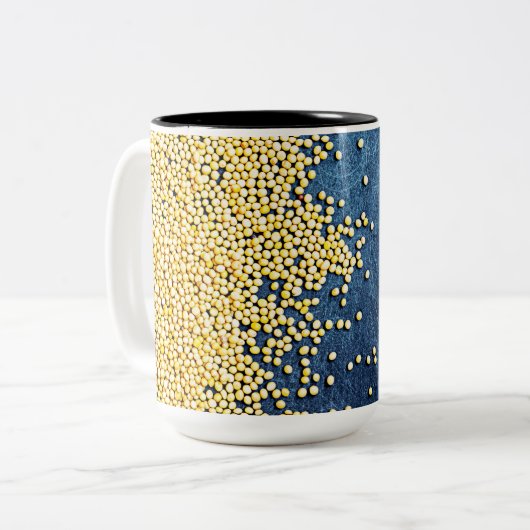 Mosterdzaad Cross Coffee Mok (Voorkant links)