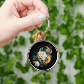 Mosterdzaad Daisy sleutelhanger echte gedroogde bl (Hand)