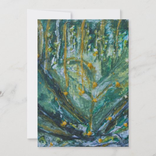 Mosterdzaadkaart Kaart (Voorkant)