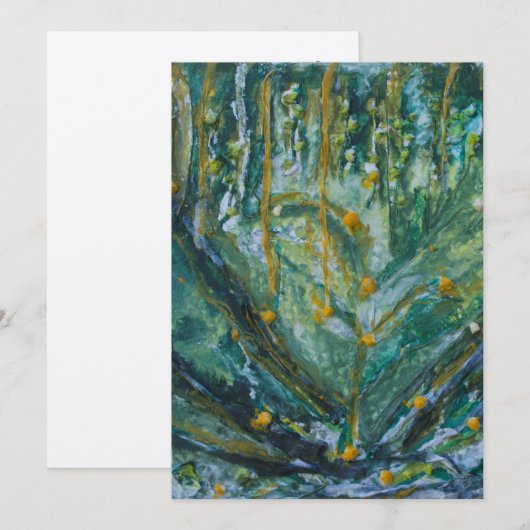 Mosterdzaadkaart Kaart (Voorkant / Achterkant)