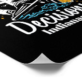 Mostly D Decisions Indianapolis Spring Break  Poster (Hoek)