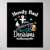Mostly D Decisions Indianapolis Spring Break  Poster (Voorkant)