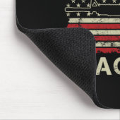 Mostly Peaceful - 2nd Amendment Pro Guns Ar15 Usa Muismat (Hoek)
