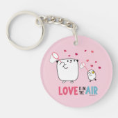 Mostropi│Love is inteh air Sleutelhanger (Voorkant)