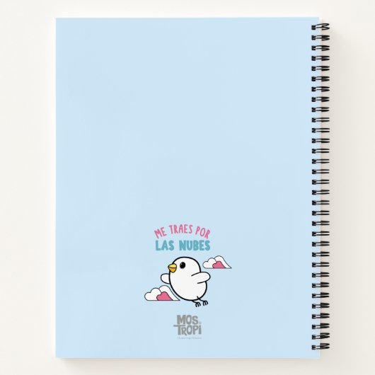 Mostropi│Me traes por la nubes Notitieboek (Achterkant)