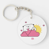 Mostropi│Opi y Kipi Valentín Sleutelhanger (Voorkant)