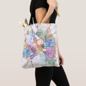 Mosul Irak Stad Kaart Tote Bag (Dichtbij)