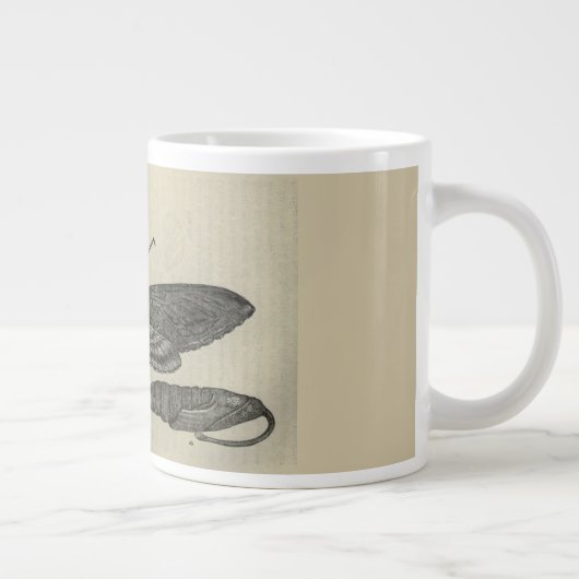  mot metamorfose print grote koffiekop (Rechts)