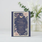 Mot, Roos & Distel Huwelijkskaart II Briefkaart (Staand voorkant)