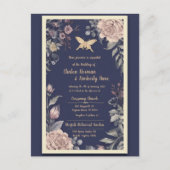 Mot, Roos & Distel Huwelijkskaart II Briefkaart (Voorkant)