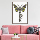 Mot van het Laatste Licht Canvas Afdruk (Insitu (Woonkamer))